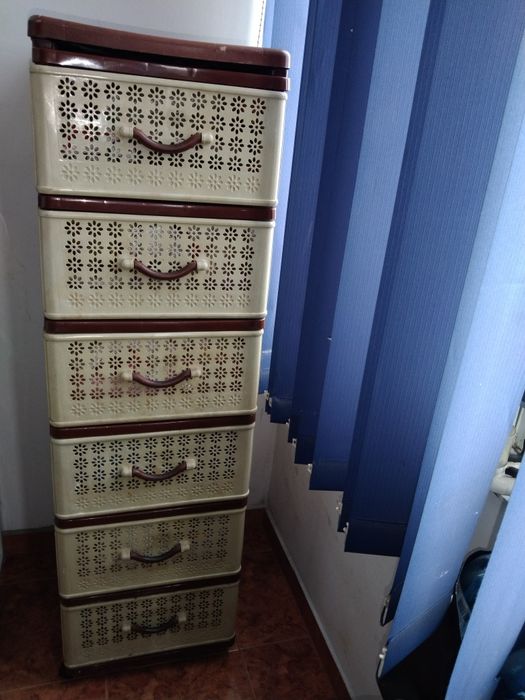 Dulap cu 6 sertare plastic