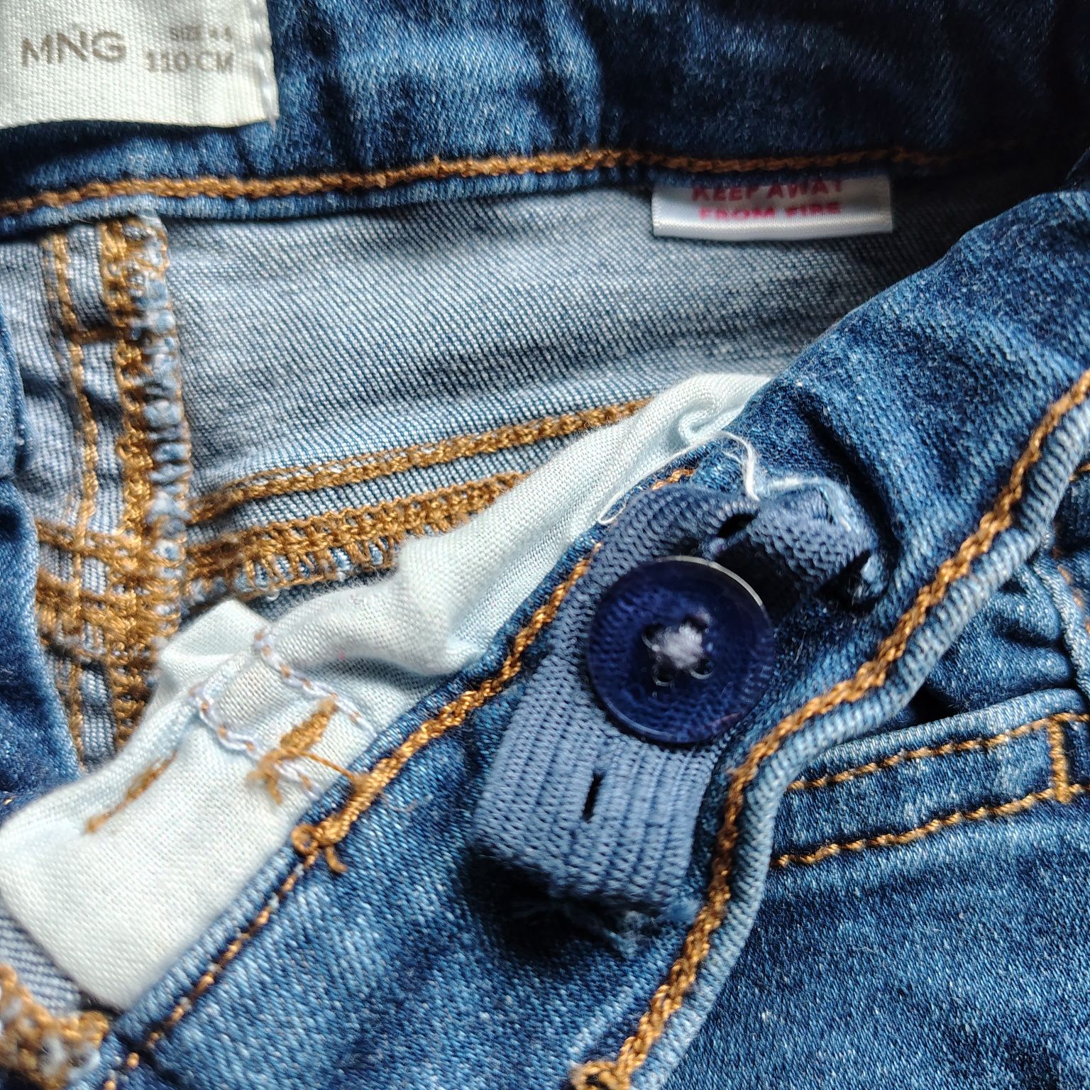 Джинси Next и дънки Mango за момче 110 см, 4-5 г