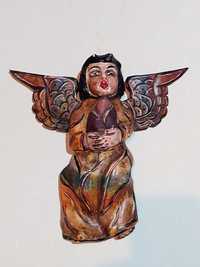 Мексиканска статуетка дърворезба народно изкуство