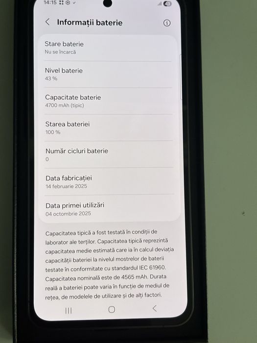 Samsung S24 FE NOU in garanție !