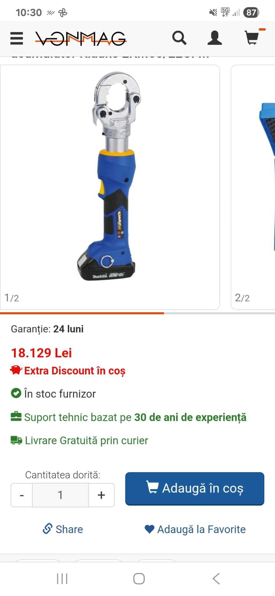 Vand presa de sertizat cabluri