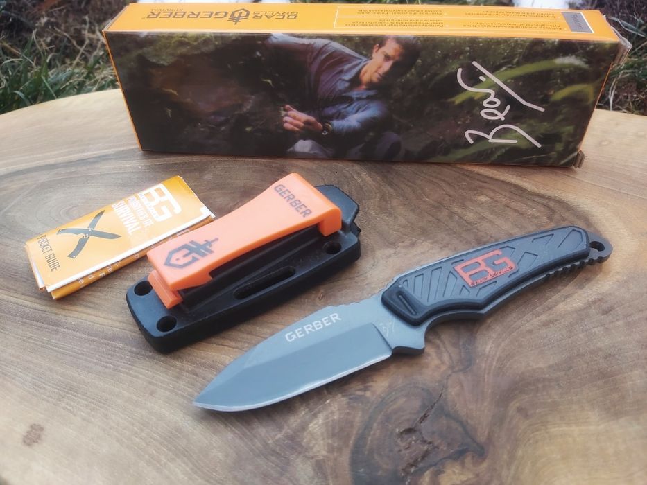 Компактен тактически нож GERBER Bear Grylls с кания