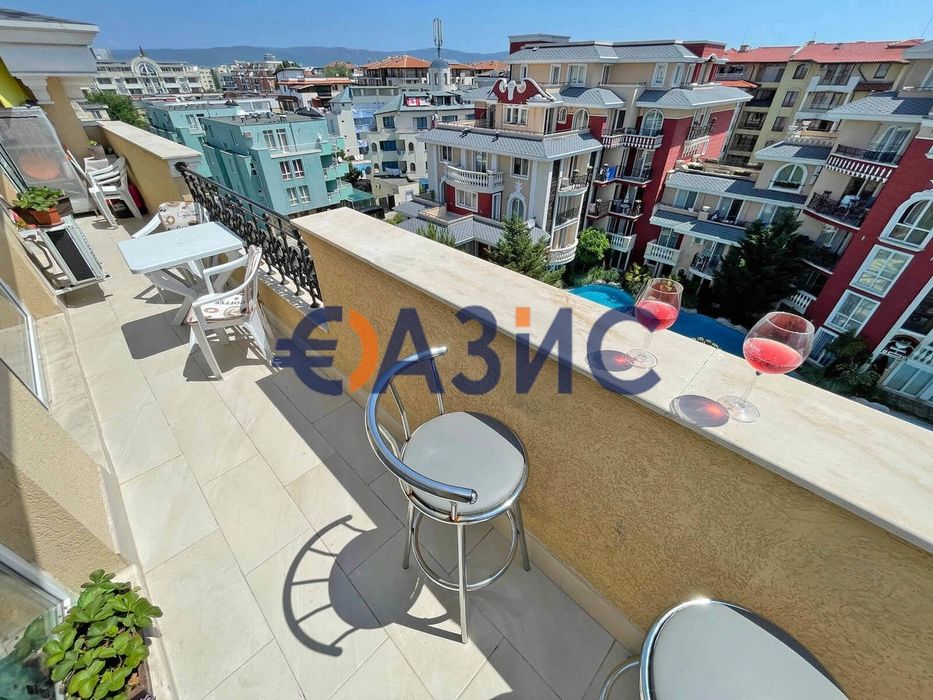 Продава се Двустаен апартамент в к.к. Слънчев бряг - 60 кв.м за 1167 €/кв.м - Снимка #13