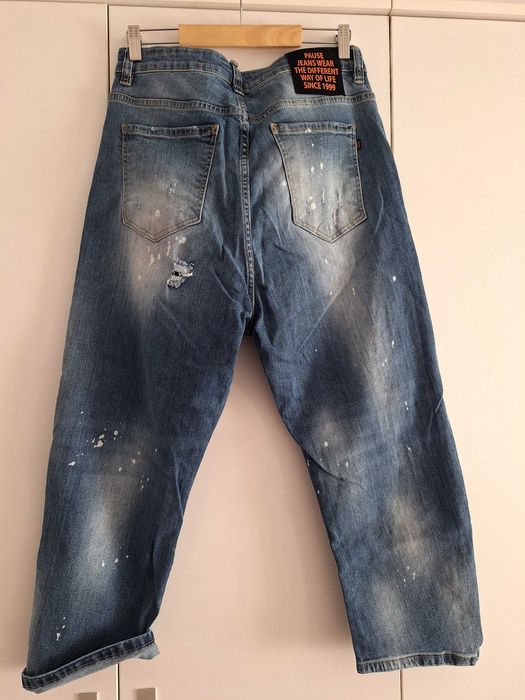 Дънки на Паус нови , сини.