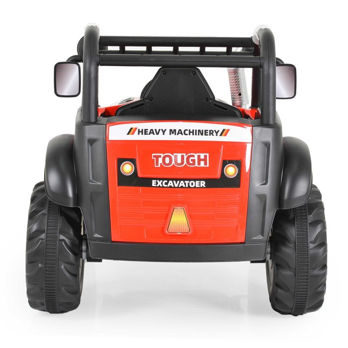 ПРОМОЦИЯ!НОВО!Акумулаторен трактор HARVEST RED с 12V,дистанционно,USB