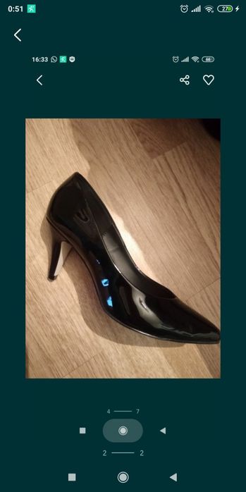 Туфли 37 размер бу