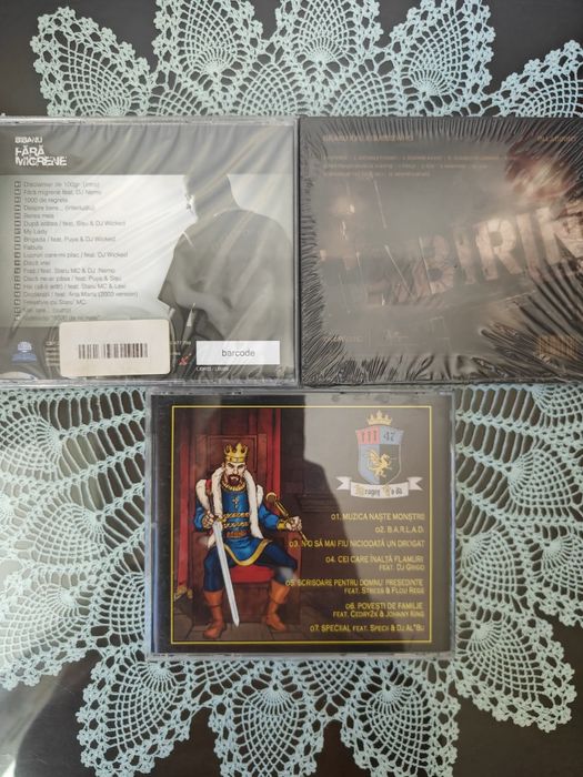 CD hiphop rap B.U.G. Mafia Sișu Puya Bitză Spike Deliric Doc Guess Who