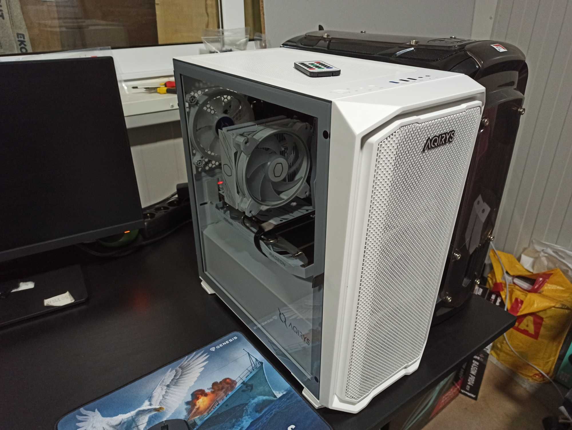За ИГРИ Гейм компютър, Ryzen 5, 8Gb Видеокарта, 16Gb RAM, SSD 1Tb 650W