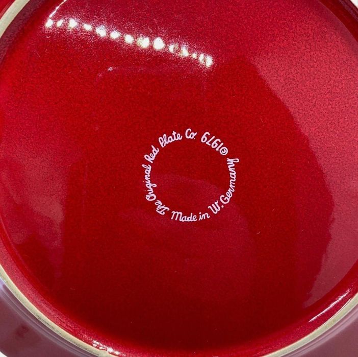 The Original Red Plate Co. “YOU ARE SPECIAL TODAY” 1979 Germany Waecht