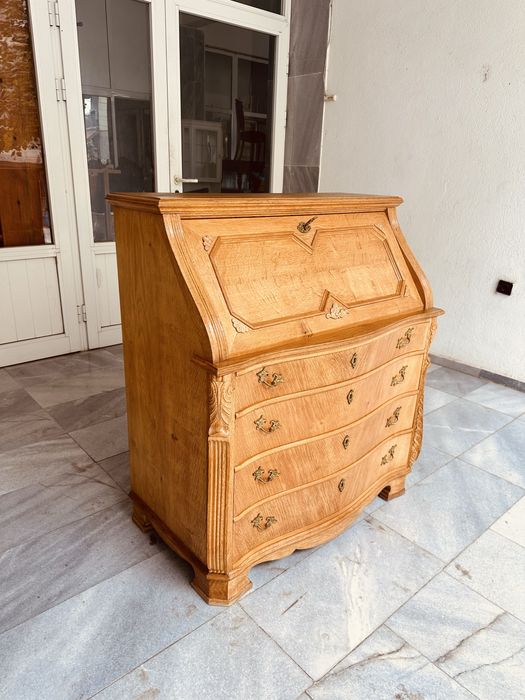 Оригинален датски секретер Snedkergårdens Stilmøbler – масивен дъб