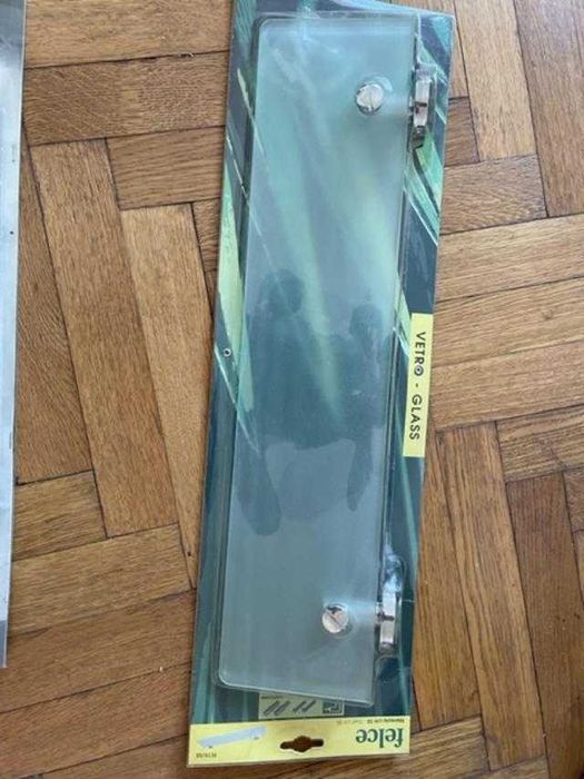 polita sticla pentru baie; suport prosoape