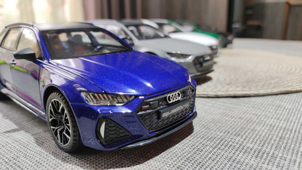Метални колички – Audi RS6. Мащаб 1:24.