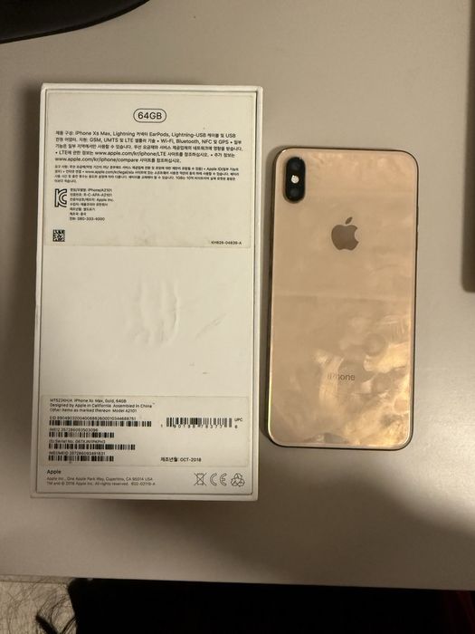 Iphone XS Max Gold