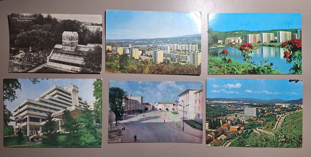 Cărți posțale Cluj-Napoca comunism (1950-1980), la bucată sau ca lot