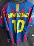 Tricou Ronaldinho Barcelona finala ucl 2006 fotbal