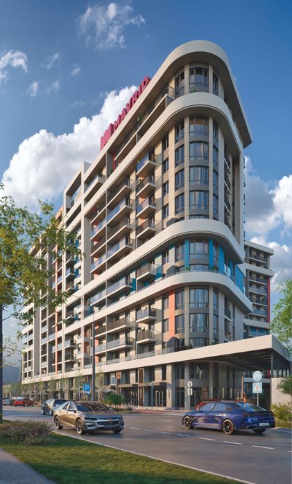 ЖК Mavrid 2-комнатная квартира 51,64 м2. г. Ташкент, Куйлюк массив 5