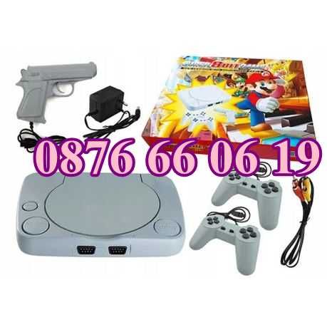 Телевизионна игра с вградени игри,ретро конзола с 2 джойстика/пистолет