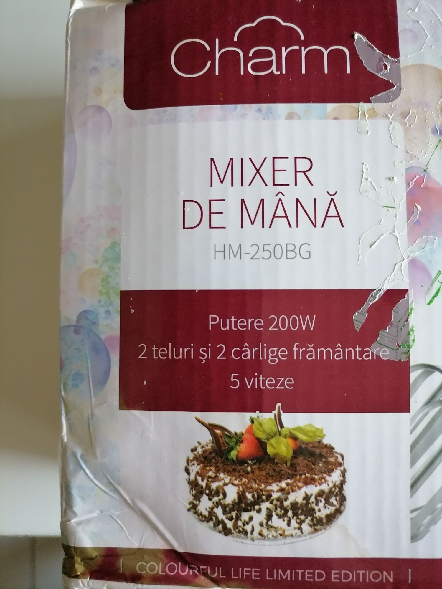 Vand mixer de mana produs , nou nouț la cutie produs de calit