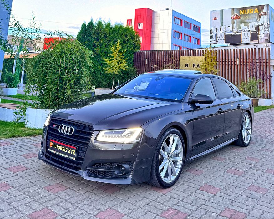 Audi S8 PLUS 2018 4.0 V8 Bi-Turbo 605Cp Frane Ceramice Exclusive Trapa
