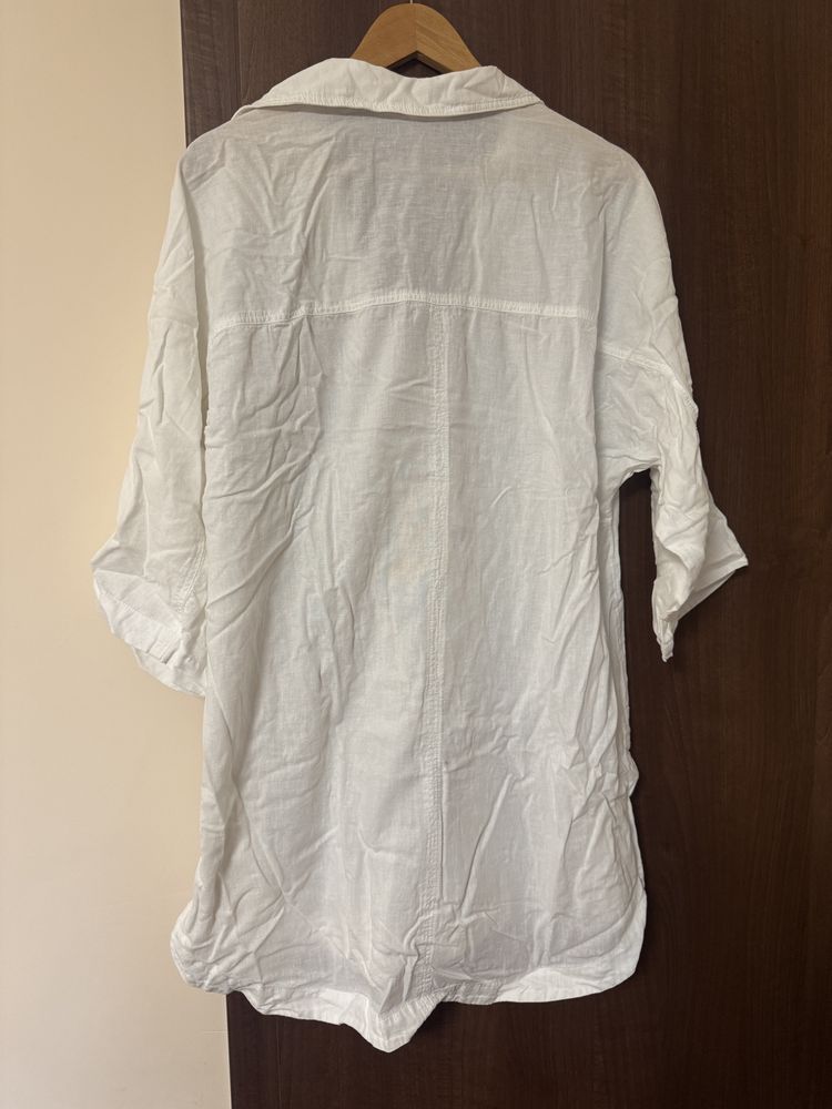 Rochie plajă de in H&M - S