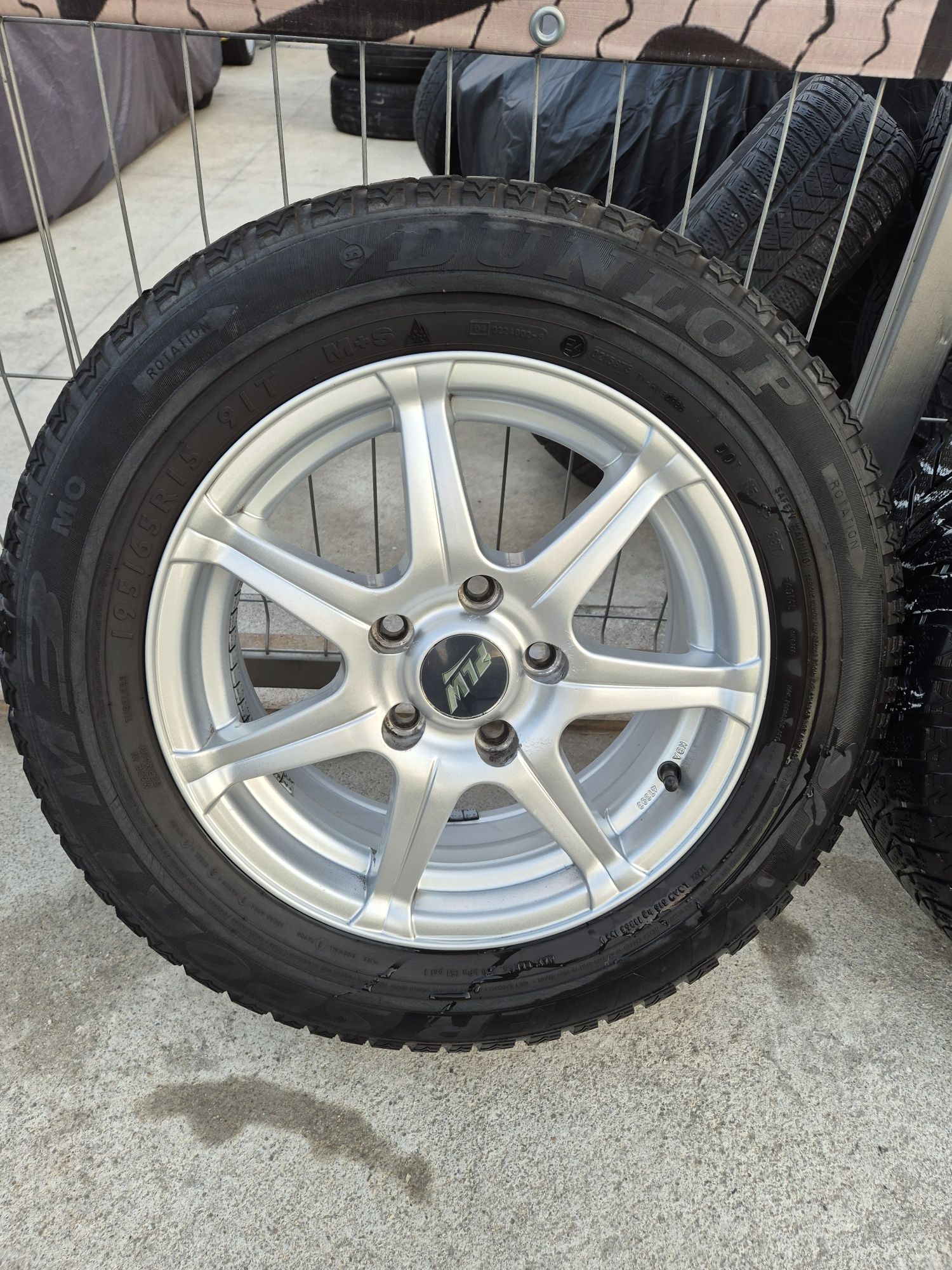 Джанти PLW 15 цола 5х112 , 6.5j ,et44 , 195/65/15 Vw Audi Skoda Merced