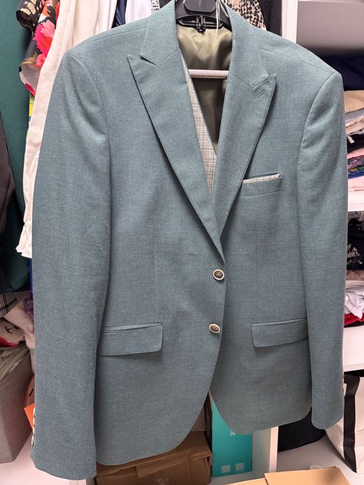 Costum bărbați verde deschis