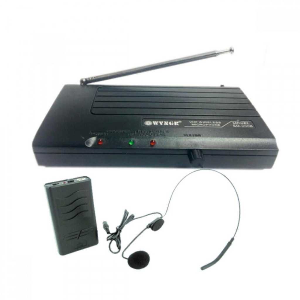 Безжичен микрофон тип хедсет WVNGR SM-200B /ГАРАНЦИЯ