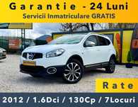 Nissan Qashqai+2 2012 -1.6Dci -130Cp 7LOCURI Euro 5 -Km Reali PARC AUTO RATE GARANTIE