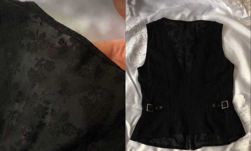 Готически жилет от вълна toy g