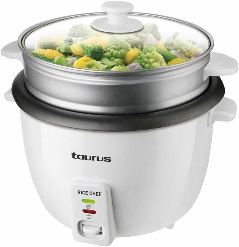 Уред за приготвяне на ориз Taurus Rice, 700W, Готвене на пара, 1.8 л