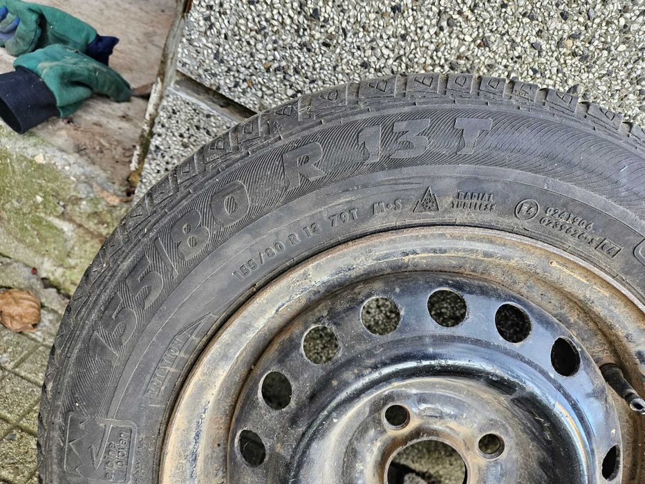 Гуми с джанти  - 155/80/R13; 4x100; ф56 – 2бр.