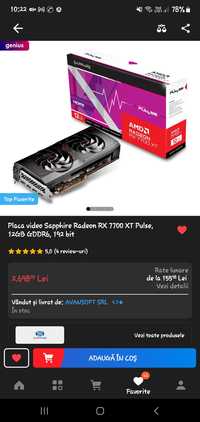 Placa Video AMD RX 7700 XT PULSE