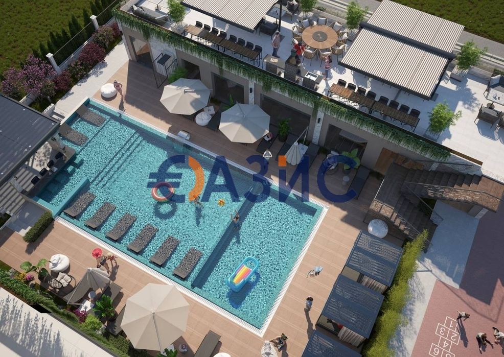 Продава се Двустаен апартамент в к.к. Слънчев бряг - 48 кв.м за 2125 €/кв.м - Снимка #8