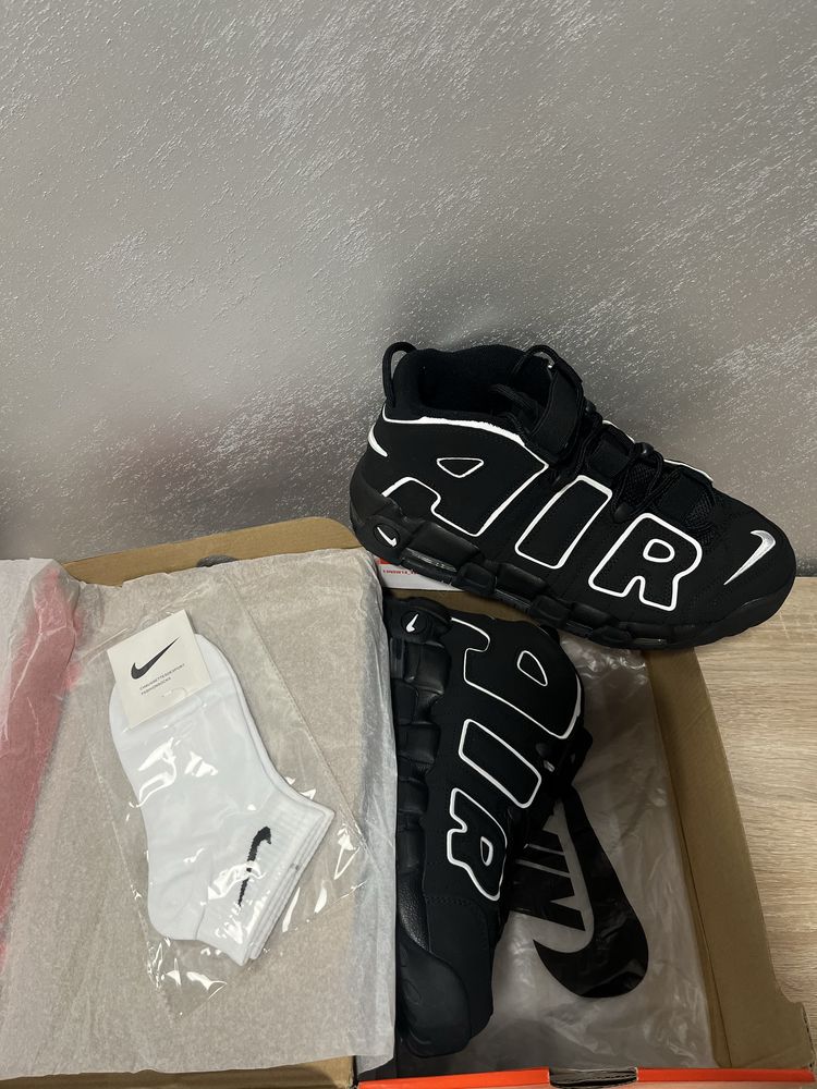 Nike Air More Uptempo ‘96 Black & White - 44, 45