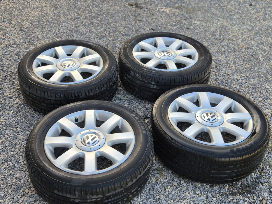 5x112 16 оригинални алуминиеви джанти vw