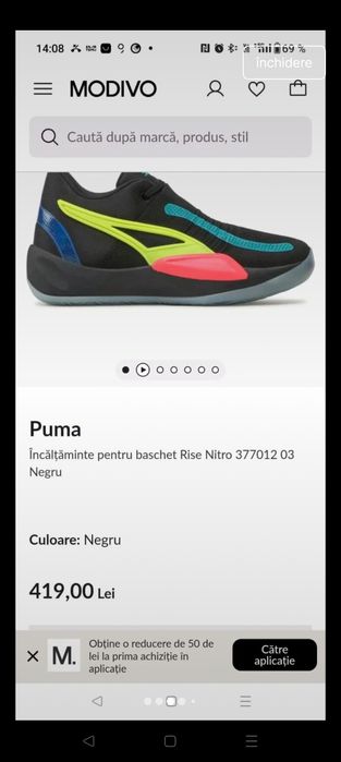 Adidași puma nitro 42.5