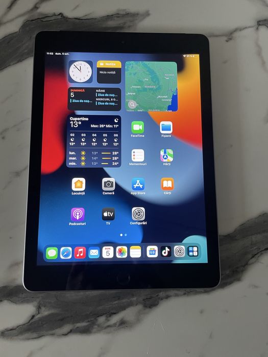 Ipad A1823, 2017, 5th gen, 10”, 128gb, cellular, nou!