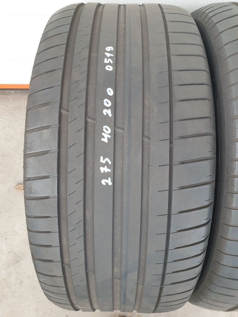 Летни гуми 2 броя MICHELIN PilotSport4 Suv 275 40 R20 дот 5019