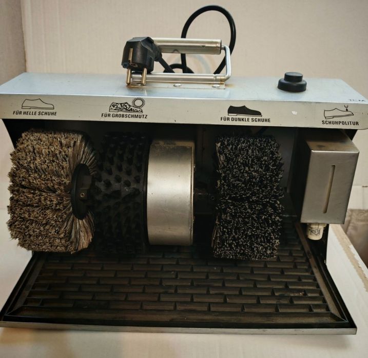 Dispozitiv de lustruit pantofii cu 3 perii-120W