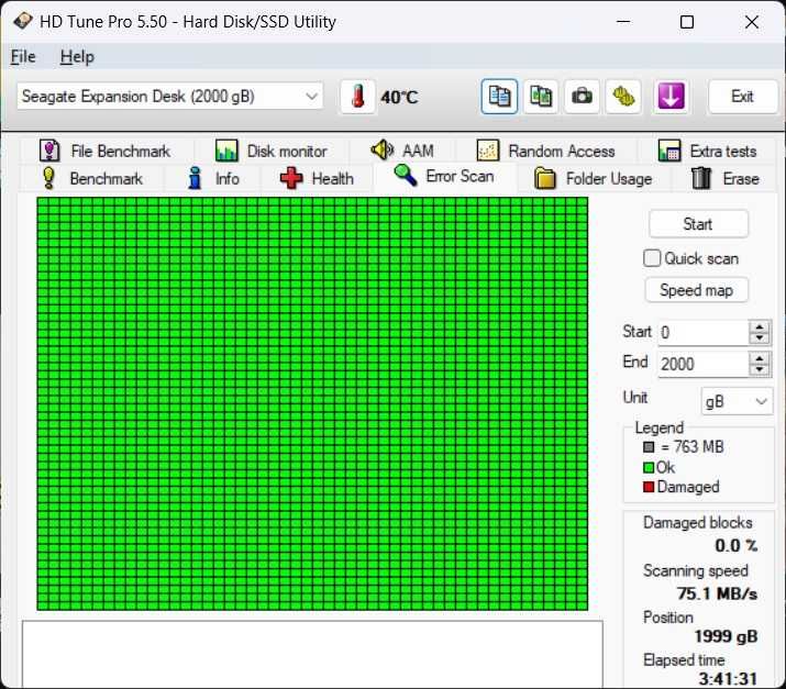 Hdd extern Seagate Expansion Desktop 2TB