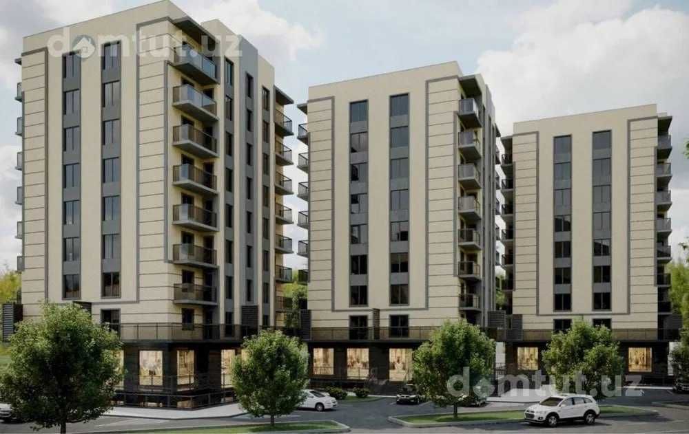 ЖК Baku Residence 3/2/10 коробка квартира 90м2: Яшнабад УзБум