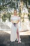 Rochie NISSA alba
