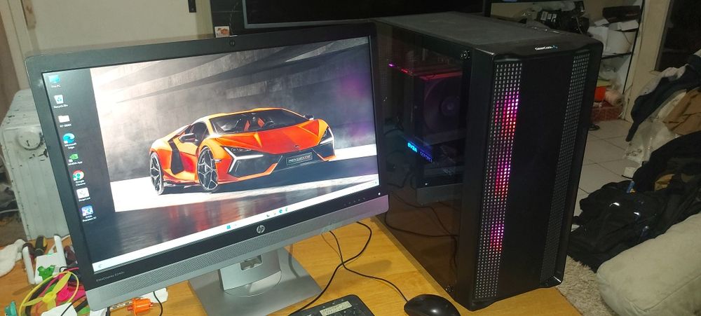 Мощен гейм компютър Ryzen 7 5800x, 3060 ti
