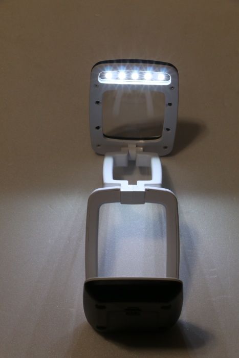 настолна сгъваема лупа с LED светлина и 3x увеличение, WEDO Германия