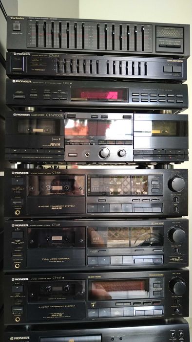 Deck,CD,Tuner-Pioneer,Sony,Technics