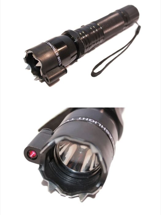 Фенер с електрошок и вграден лазер