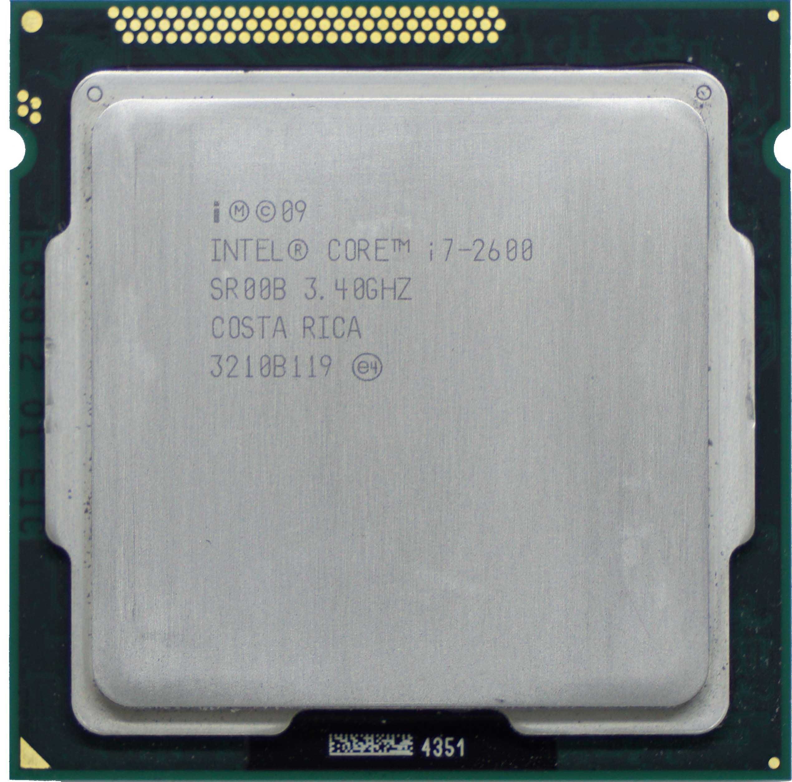 Процесор ЦПУ CPU Intel i7 - 2600 3.80GHz 1155 DDR3 HD Graphics 2000