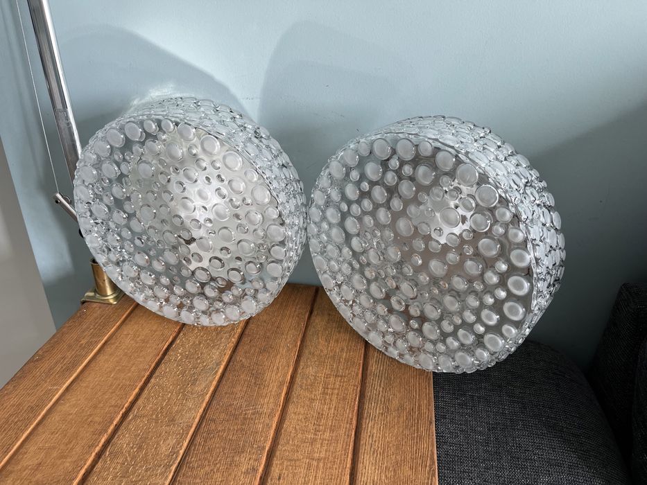 Плафон стъклен / 60-те