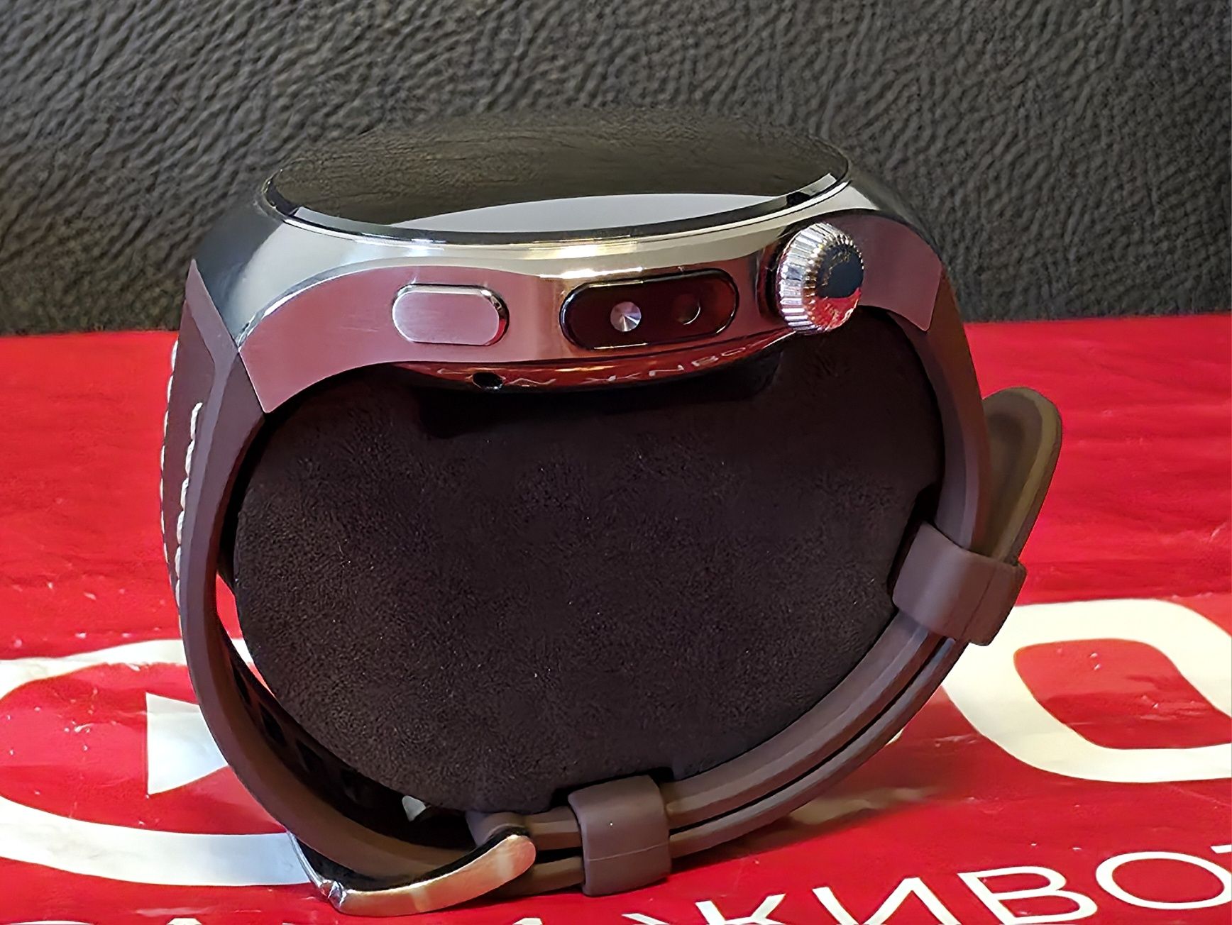 КАТО НОВ Huawei Watch 5 LTE Гаранция Технополис 2027 TITANIUM / Brown