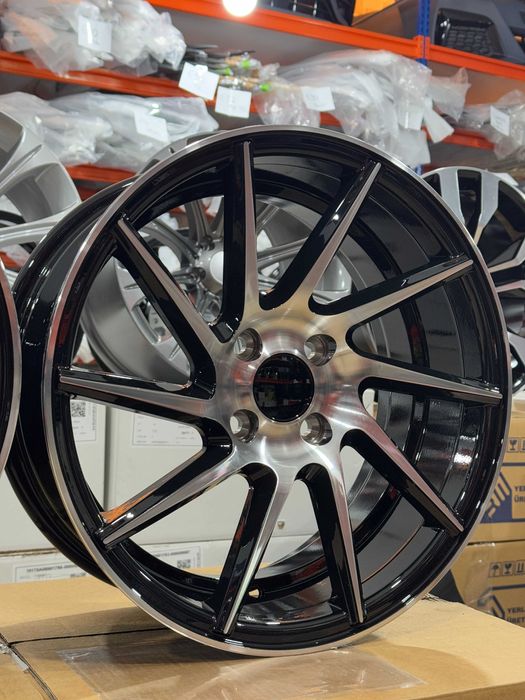 Jante Aliaj PDW Wheels 1022 - 4x100 16 Black Diamond LOGAN CLIO